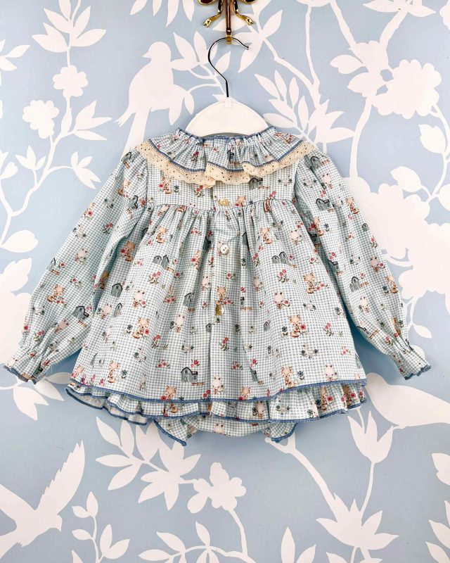 Easy Bloomer Short in Teddy Gingham main image 1